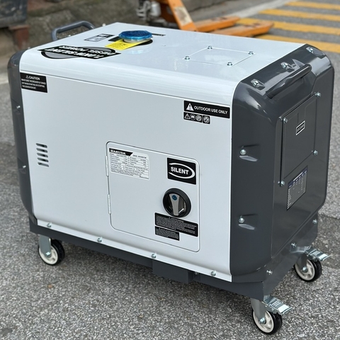 Máy Phát Điện Chạy Dầu 7KW Hakuda HKD7500P1PRO Siêu Cách Âm