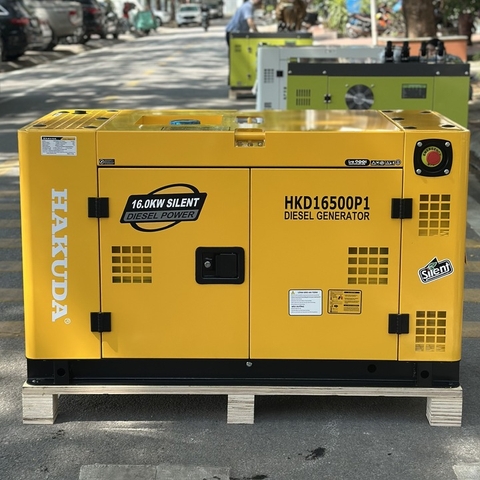 Máy Phát Điện Chạy Dầu Hakuda 16KW HKD16500P1