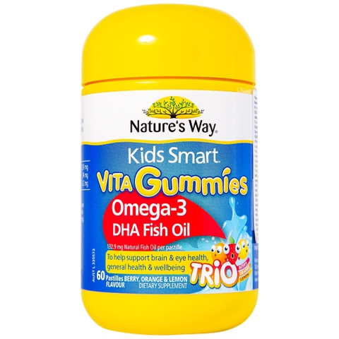 Kẹo dẻo Omega-3 DHA Nature's Way Vita Gummies