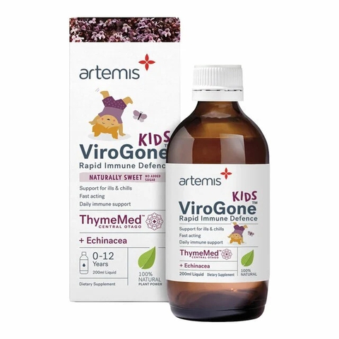 Tăng đề kháng Artemis Kids ViroGone Siro cho bé từ 0 tháng