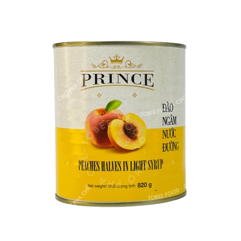 ĐÀO NGÂM PRINCE - 820g - PRINCE | Nguyên liệu pha chế - TOBEE FOOD