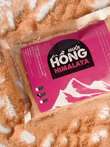 MUỐI HỒNG HIMALAYA 100G I NGUYÊN LIỆU PHA CHẾ - TOBEE FOOD