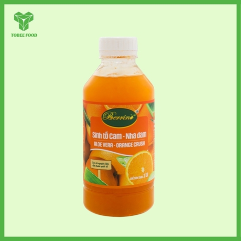 SINH TỐ BERRINO CAM NHA ĐAM - 1L - BERRINO | Mứt - Sinh Tố làm Trà Sữa - TOBEE FOOD