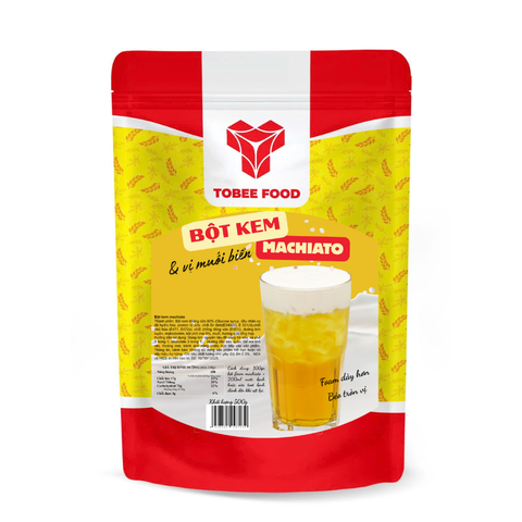 Bột Kem Machiato Tobee 500Gr I Nguyên Liệu Pha Chế - Tobee Food