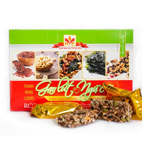 Bánh Hộp Gạo Lứt Rong Biển