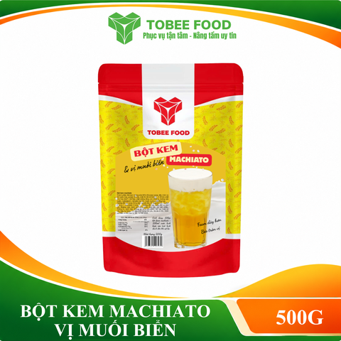 Bột Kem Machiato Tobee 500Gr I Nguyên Liệu Pha Chế - Tobee Food