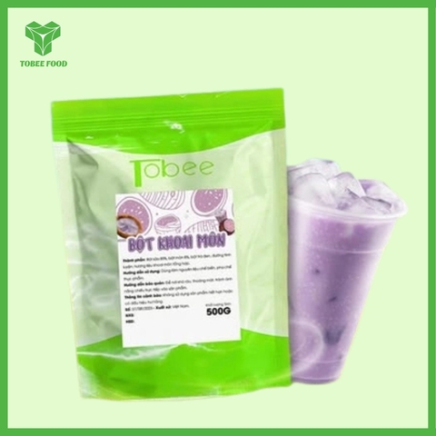 BỘT SỮA KHOAI MÔN - 500G I Nguyên Liệu Pha Chế - Tobee Food