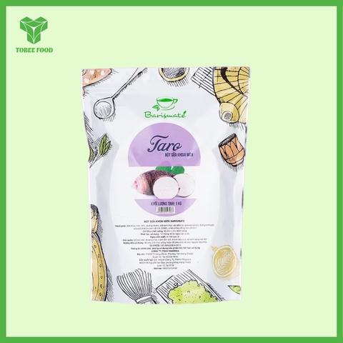BỘT SỮA KHOAI MÔN BARISMATE - 1kg - BARISMATE | Bột Sữa làm Trà Sữa - TOBEE FOOD
