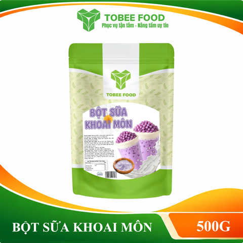 BỘT SỮA KHOAI MÔN - 500G I Nguyên Liệu Pha Chế - Tobee Food