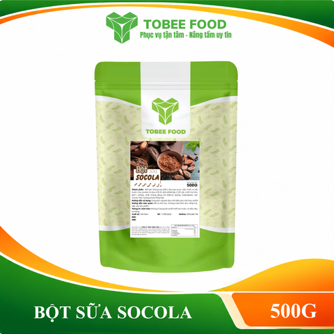 BỘT SỮA SOCOLA TOBEE 500GR