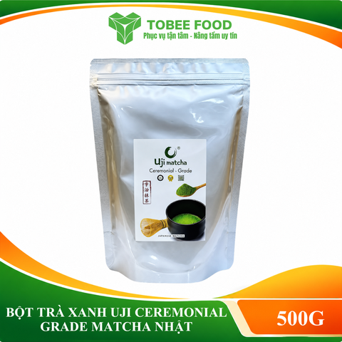 Matcha Uji Culinary Nhật gói 500gr | Nguyên liệu pha chế - TOBEE FOOD