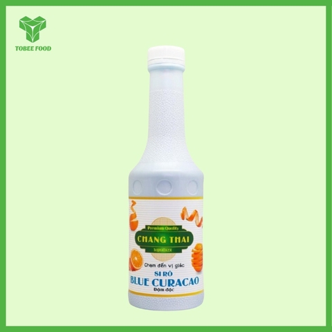 Syrup Chang Thái Blue Curacao - Chai 1L I Nguyên Liệu Pha Chế - Tobee Food