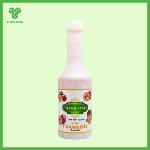 Syrup Chang Thái Chanh Dây - Chai 1L I Nguyên Liệu Pha Chế - Tobee Food
