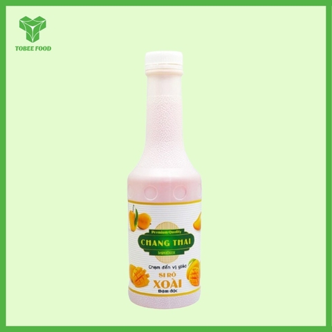 Siro Xoài - Syrup Chang Thái Xoài - Chai 1L I Nguyên Liệu Pha Chế - Tobee Food