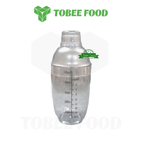 Cốc lắc nhựa 4 mảnh (giã tay)