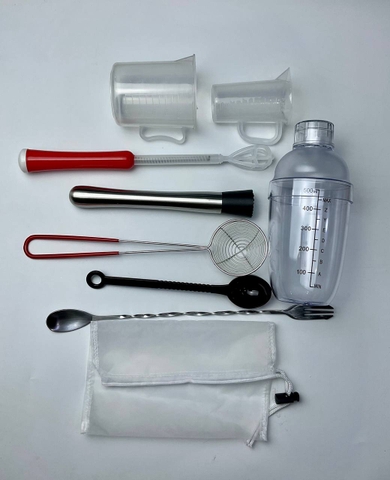 Combo Dụng Cụ Pha Trà Trái Cây Tobee 9 Món