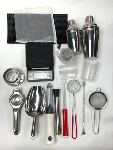 Combo Khởi Nghiệp 17 Món Dụng Cụ Pha Chế Nâng Cao