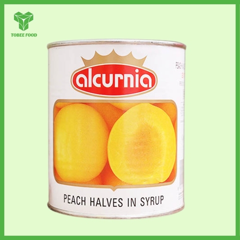 ĐÀO HỘP ALCURINA - 850g - ALCURINA | Nguyên liệu pha chế - TOBEE FOOD