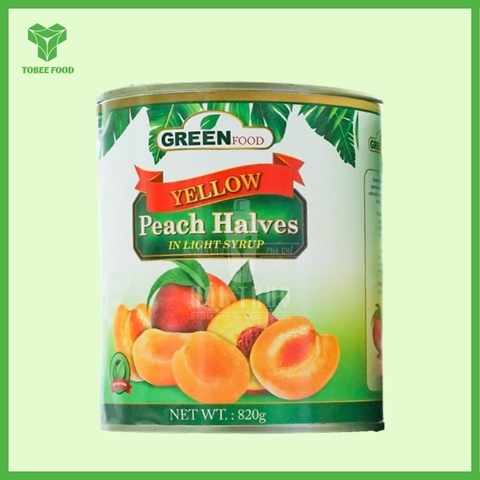 ĐÀO NGÂM GREEN FOOD - 820g - GREEN FOOD | Thực phẩm đóng hộp - TOBEE FOOD