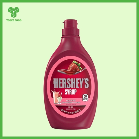 Hershey Dâu 650 gr I Nguyên Liệu Pha Chế - Tobee Food