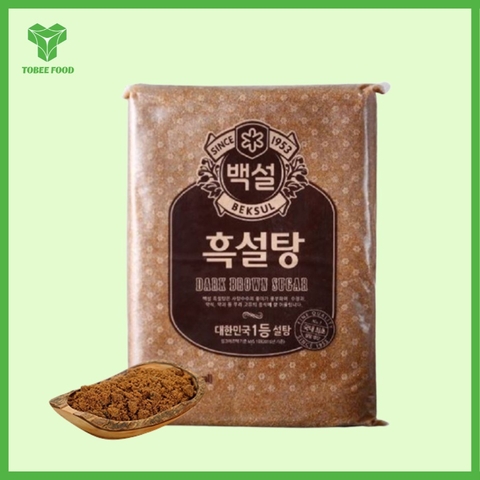 ĐƯỜNG ĐEN HÀN QUỐC BEKSUL GÓI - 1kg | Nguyên liệu pha chế - TOBEE FOOD