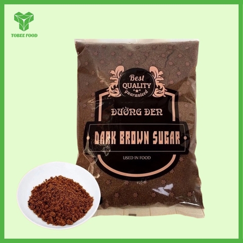 ĐƯỜNG ĐEN ĐÀI LOAN (TÚI TRONG) 1kg I Nguyên Liệu Pha Chế - Tobee Food