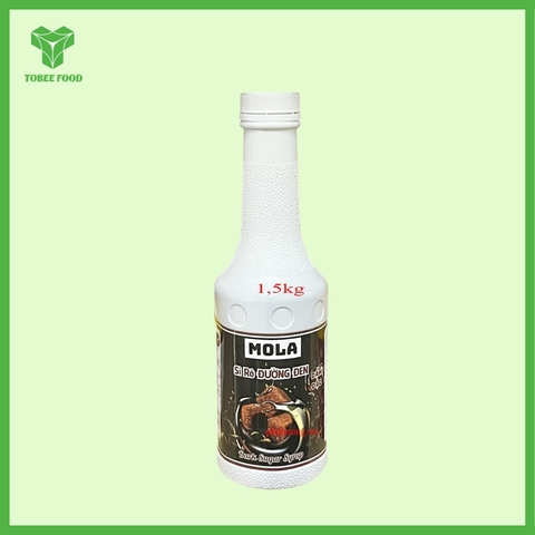 SYRUP ĐƯỜNG ĐEN MOLA - 1,5L - MOLA | Siro Syrup Làm Trà Trái Cây, Trà Sữa - TOBEE FOOD