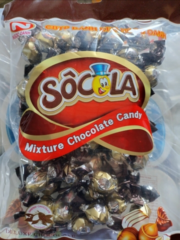 KẸO SOCOLA XOẮN ĐEN - 320g - NGỌC ANH | Bánh/Kẹo Tết 2024 - TOBEE FOOD