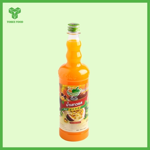Siro DingFong Chanh Dây I Nguyên Liệu Pha Chế - Tobee Food