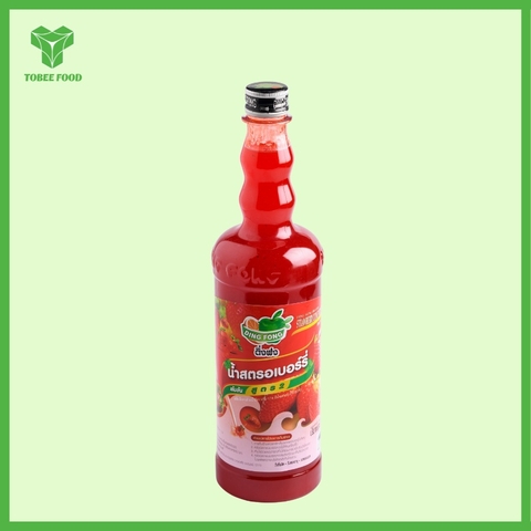 Siro DingFong Phúc Bồn Tử I Nguyên Liệu Pha Chế - Tobee Food