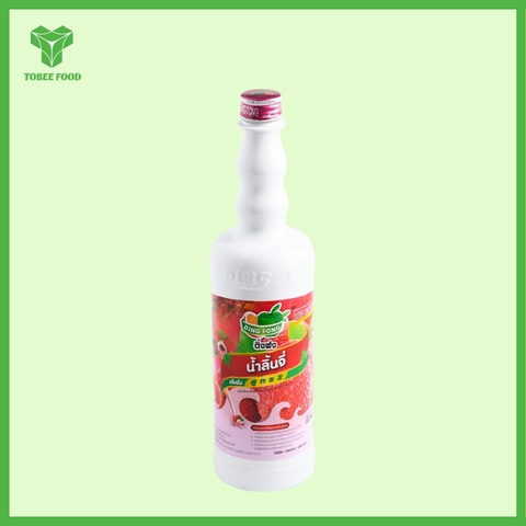 Siro DingFong Vải I Nguyên Liệu Pha Chế - Tobee Food