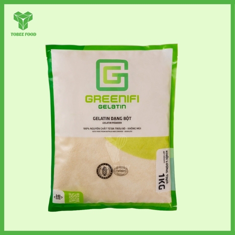Bột Galentine 150 Bloom gói 1KG I Nguyên Liệu Pha Chế - Tobee Food