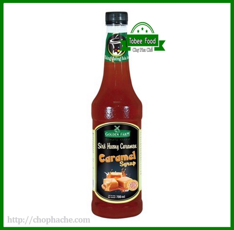 Siro Golden Farm Caramel 700ml