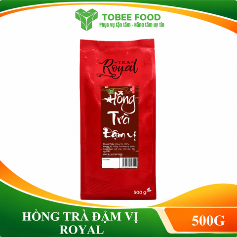HỒNG TRÀ ĐẬM VỊ 500G - ROYAL I NGUYÊN LIỆU PHA CHẾ - TOBEE FOOD