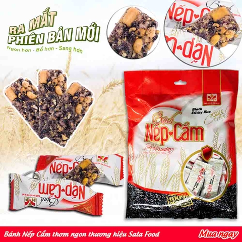 Kẹo Nếp Cẩm 220g - bánh nếp cẩm 220g
