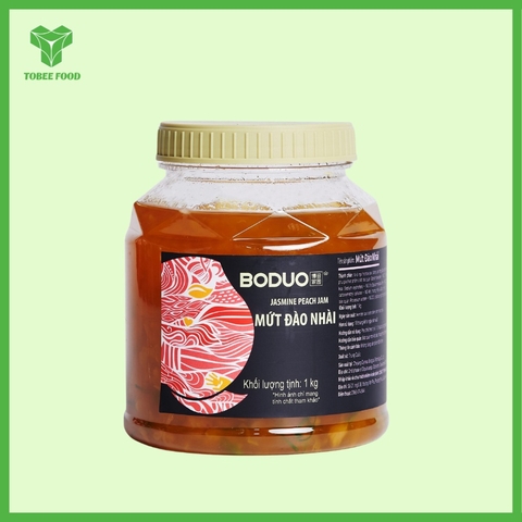 MỨT ĐÀO NHÀI BODUO I Mứt - Sinh tố Nguyên Liệu Pha Chế - Tobee Food