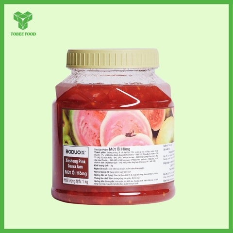 MỨT ỔI HỒNG BODUO I Mứt - Sinh Tố Nguyên Liệu Pha Chế - TOBEE FOOD