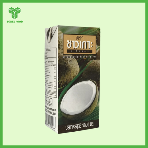 NƯỚC CỐT DỪA THÁI - 1L - CHAOKOH | Nguyên liệu pha chế - TOBEE FOOD