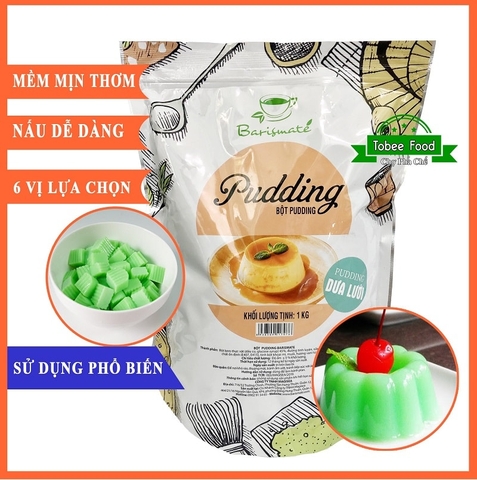 Pudding dưa lưới barismate