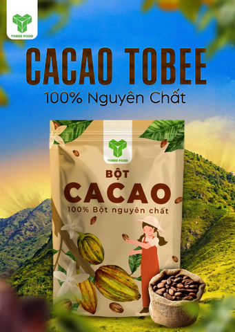 BỘT CACAO NGUYÊN CHẤT 100% I TOBEE FOOD