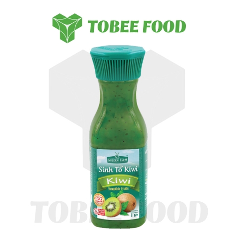 SINH TỐ GOLDEN FARM KIWI - 1L - GOLDEN FARM | Mứt - Sinh Tố làm Trà Sữa - TOBEE FOOD