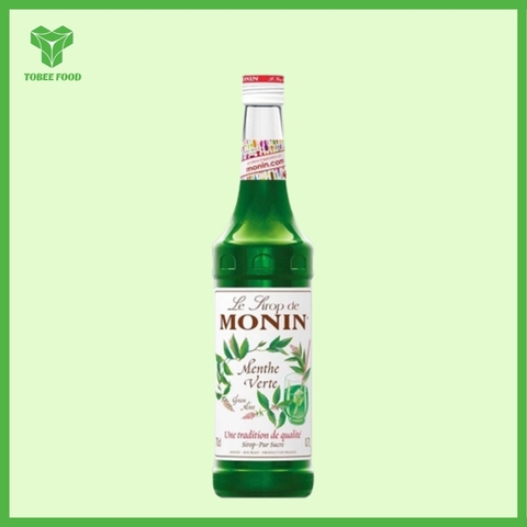 SIRO MONIN BẠC HÀ XANH - 700g - MONIN | Nguyên liệu pha chế - TOBEE FOOD
