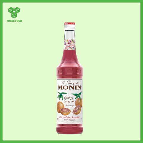SIRO MONIN CAM ĐỎ - 700ml - MONIN | Nguyên liệu pha chế - TOBEE FOOD