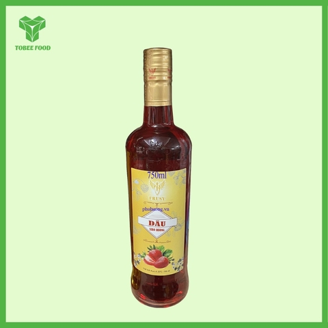 SIRO DÂU FRUSY - 750g - FRUSY | Nguyên liệu pha chế - TOBEE FOOD