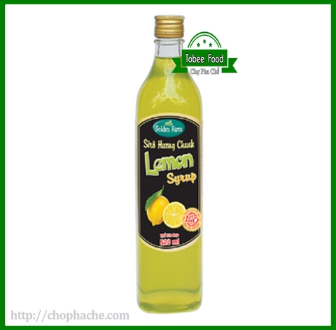 Siro Golden Farm chanh 520ml
