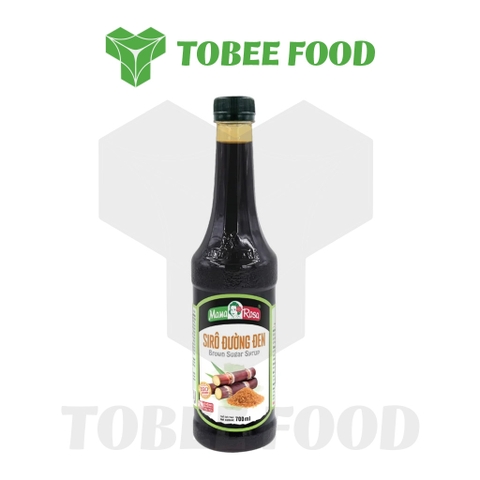 SIRO ĐƯỜNG ĐEN MAMA ROSA - 700ml | Siro Syrup Làm Trà Trái Cây, Trà Sữa - TOBEE FOOD