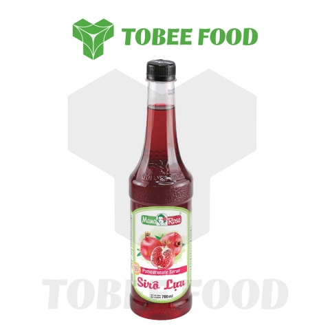 SIRO LỰU MAMA ROSA - 700ml  | Siro Syrup Làm Trà Trái Cây, Trà Sữa - TOBEE FOOD