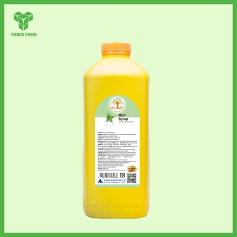 Syrup Maulin Bạc hà 2.5kg I Nguyên Liệu Pha Chế - Tobee Food