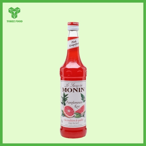 Siro Monin Bưởi Hồng 700ml (Pink Grapefruit) I Nguyên Liệu Pha Chế - Tobee Food