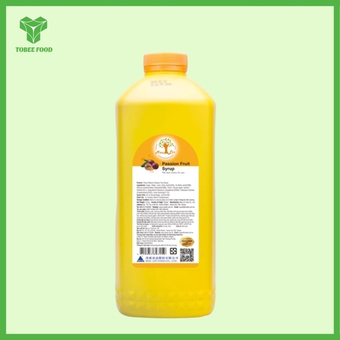 Syrup Maulin Chanh dây 2,5 kg I Nguyên Liệu Pha Chế - Tobee Food